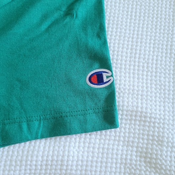 Champion🏆 Jade Green💚 Logo Tee👕 -  NWT - Picture 6 of 13